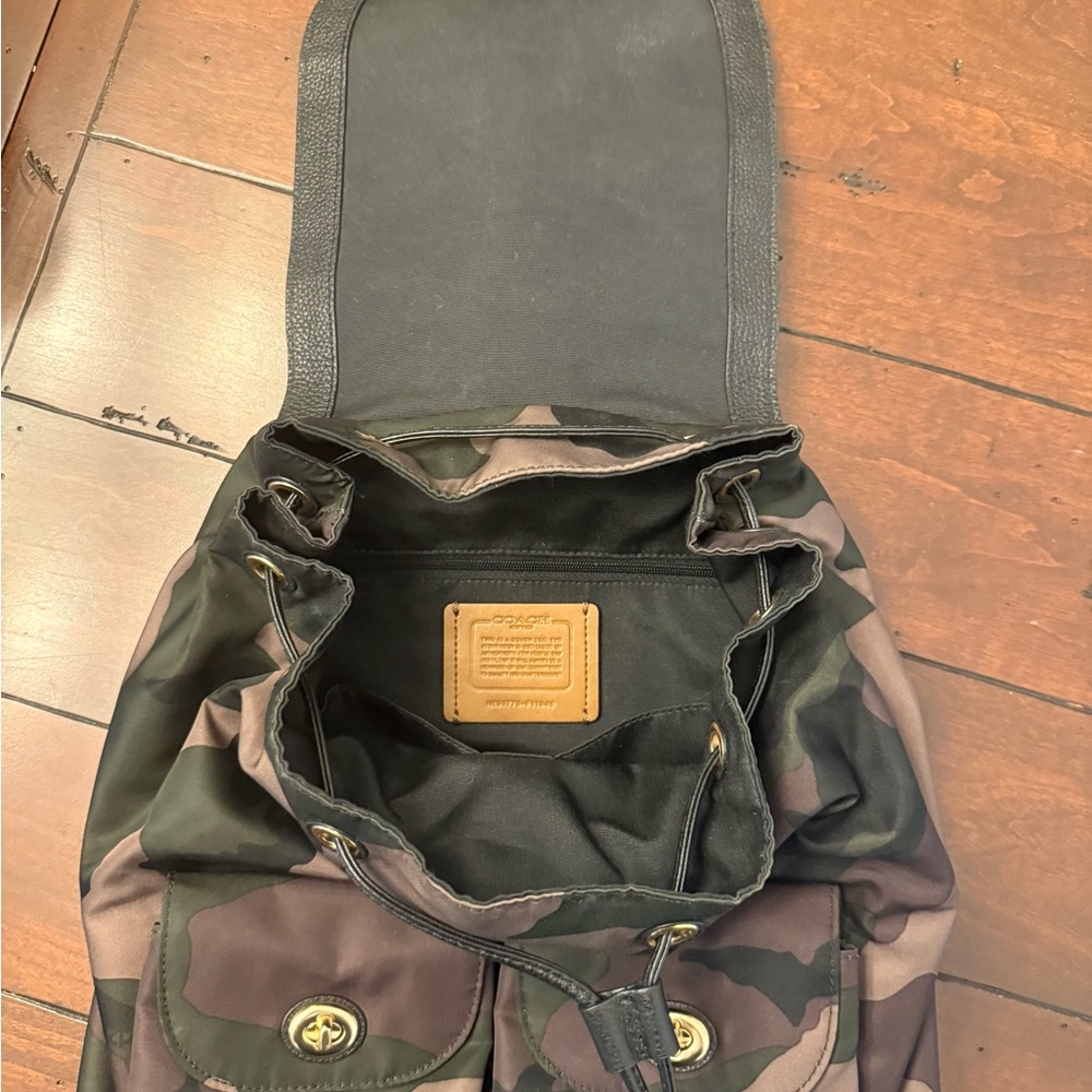 Coach Camo Backpack - Picture 6 of 10